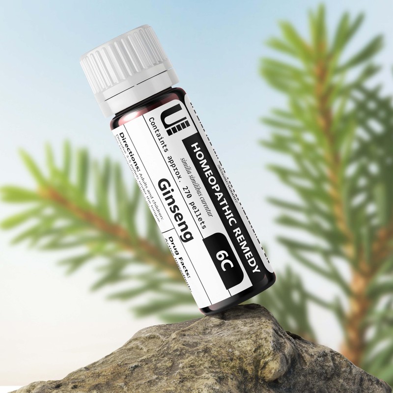 Urenus Ginseng 6C Homeopathic Remedy, 270 Pellets