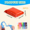 XZEIT Air Dry Clay, Polymer Clay, 36 Bright Colours, Modelling