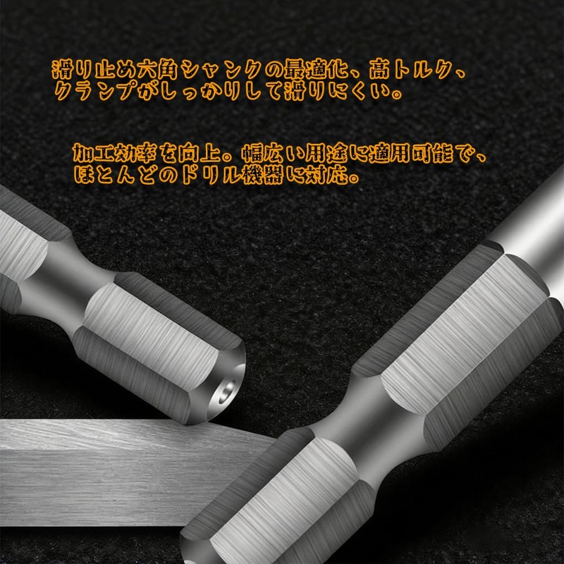 ZHICHUANGW [Tap Drill Set] Drill Tap, Torsion Tap Set, 6-Piece