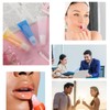 5Pcs Empty Lip Gloss Tubes, Clear Lip Balm Containers Soft