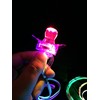 Flashing Panda Blinking Toy Pacifier Necklace (4 pieces)