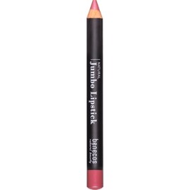 benecos Organic Cosmetics - Jumbo Lipstick - Plastic-Free - Organic Coconut Oil and Vitamin E - Vegan - Pink Brown