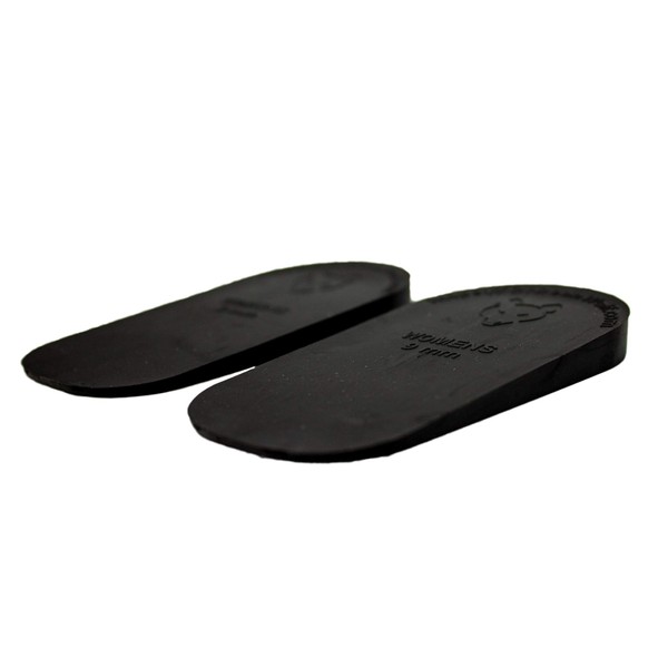 Dr. Wolf Heel Lifts for Shoes: Men's 5mm Height Increase Insoles, Rubber Heel Inserts for Leg Length Discrepancy & Achilles Tendonitis Relief, Helps Relieve Hip, Knee, & Back Pain (2 Pack)