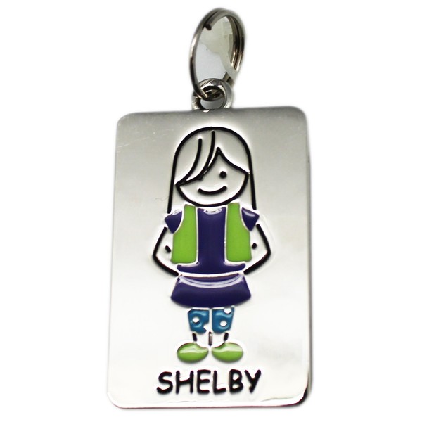 Kid's Tag Charm - Shelby