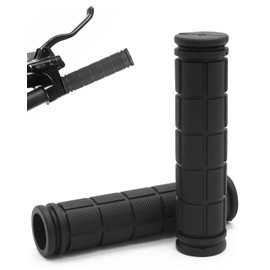 JUKOTA Pack of 2 Bicycle Grips, Handlebar Grips Bicycle 22 mm, Rubber Ergonomic Grips for Bicycles for Mountain Bikes, Scooters