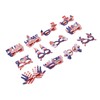 12pcs American Independence Day Glasses American Flag Holiday Glasses for