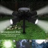 Waterproof Solar Lawn Lights LED Spotlight Landscape Lighting for Outdoor