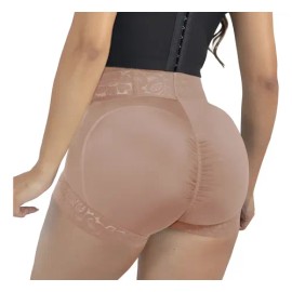 Fajas Colombianas Reductoras Romanza Levanta Pompapanty3369 Color Cocoa Talla Chico