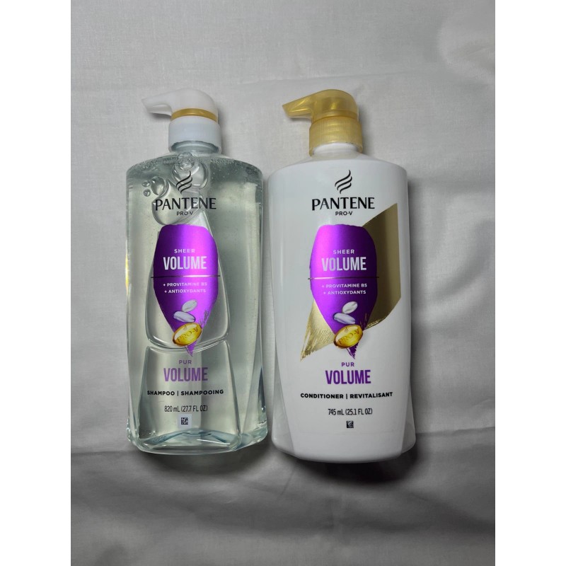 Pantene Shampoo & Conditioner Set – Volume & Body for