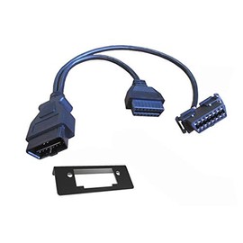 Mobilistics OBD2 Y Adapter/Splitter Extension Cable GPS Universal Snap in Or Underdash Mount for 2016-UP Ford, GM, Dodge Trucks