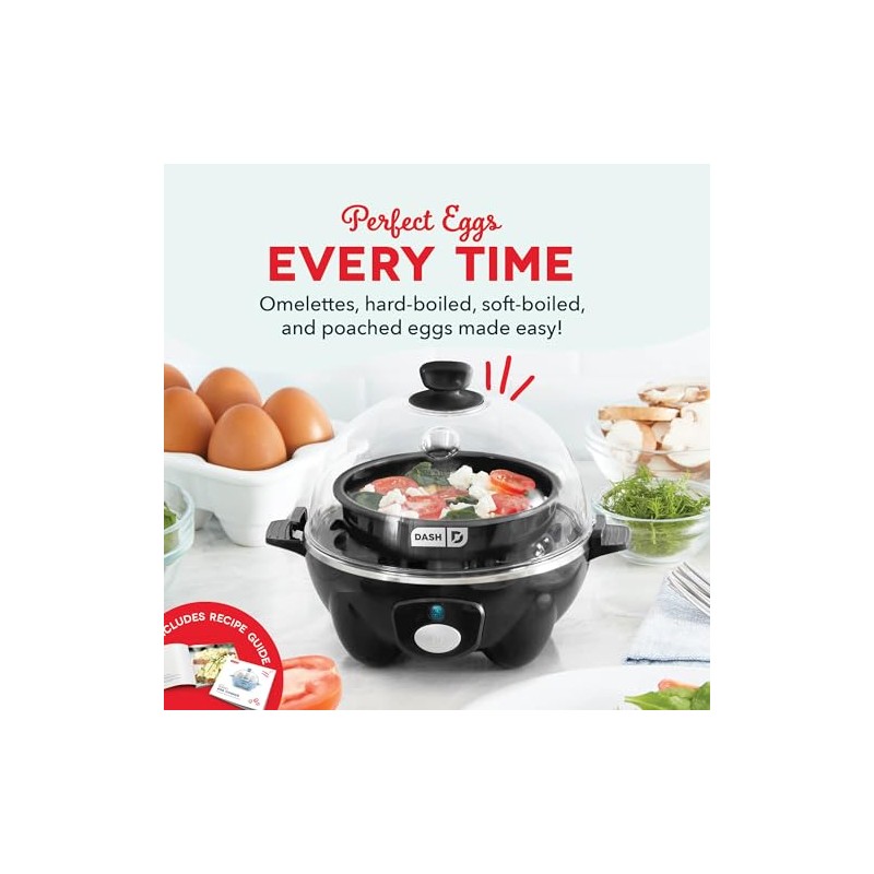 Dash Rapid Egg Cooker - Boiler, Poacher & Steamer -