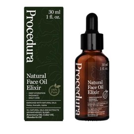 Aceite facial hidratante para mujeres – Aceite facial de escualano con vitamina E, 10 aceites naturales para masaje Gua Sha, piel brillante, antienvej