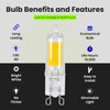 Feit Electric T4 LED Bulb G9 Base, Dimmable, 35W Equivalent,