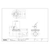 TOTO PJ001 Horizontal Pull Drain Trap (Transparent) ABS Resin