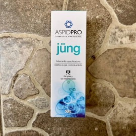 Mascarilla Aspidpro Jung opacificadora c/ acido salicílico y arcilla blanca 75g tipo de piel Grasa