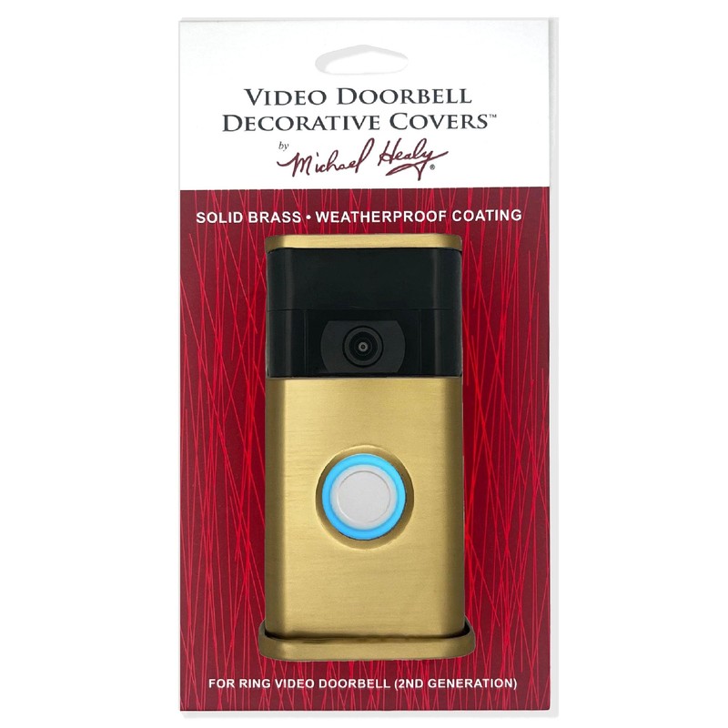 Traditional Video Doorbell Cover (Ring 2nd Generation Compatible) (High Polished
