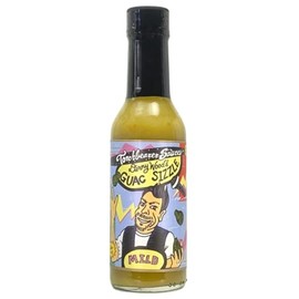 TorchBearer Sauces Danny Wood's Guac Sizzle, Avocado Jalapeno Pepper Sauce 5 Fl Oz, Heat level 2 - Mild Spicy, All Natural, Extract-Free, Made in USA
