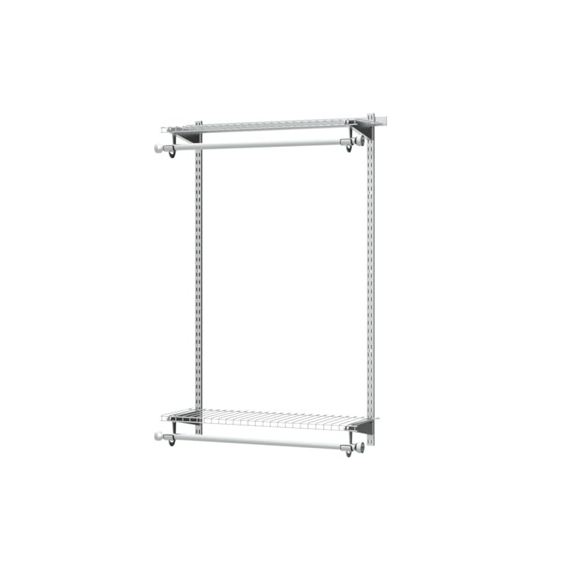 Rubbermaid Configurations Closet Shelves & Hanging Kit (2) 26" Shelves