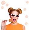 Fruidles Orange Pumpkin Tattoo Lollipop Suckers Candy, Great for Goody