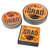 Fun Express Bulk 150 Count Orange Congrats Grad Graduation Party