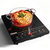 Traenvir Single Burner Electric Cooktop, Portable Electric Stove One Burner,
