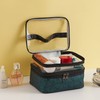 Larlary Toiletry Bag, Double Layer Lady, Used for Storing Cosmetics