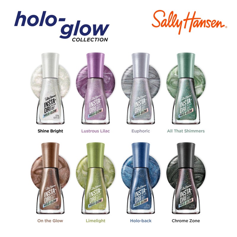 Sally Hansen Insta-Dri, On the Glow, Nail Polish, Easy to