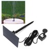 Solar Powered Fountain Outdoor Square 5V Floating Bird Bath Fountain