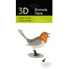 Fridolin 3D Paper Model - Robin