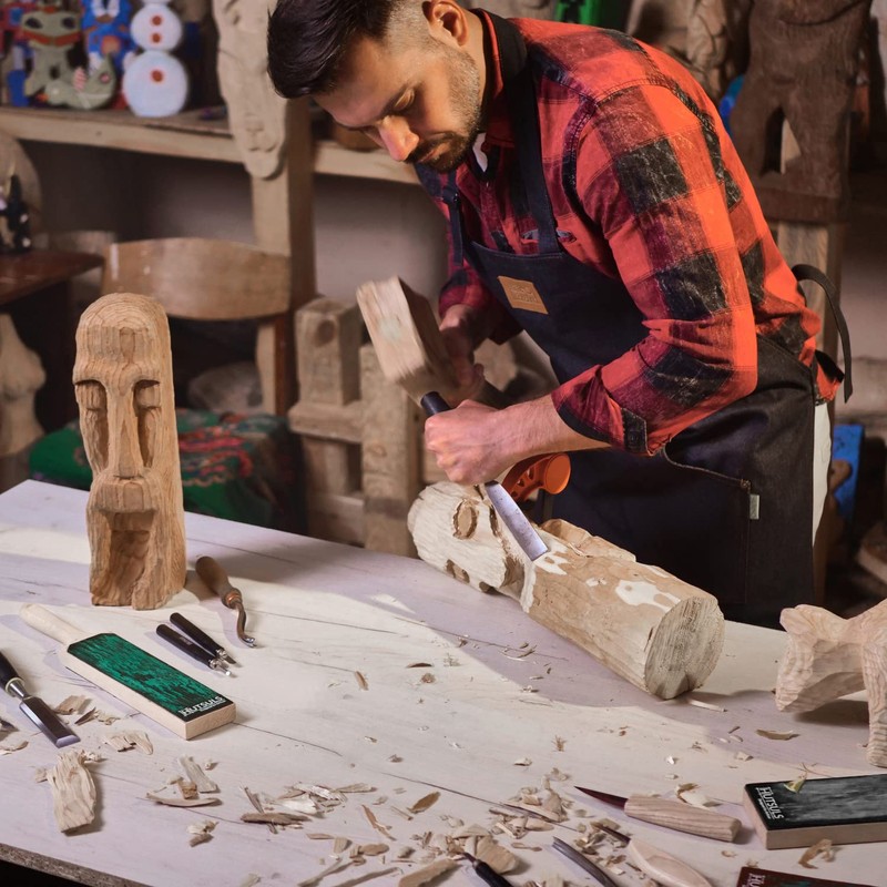 Hutsuls Leather Strop for Knife Sharpening - Get Razor-Sharp Edges