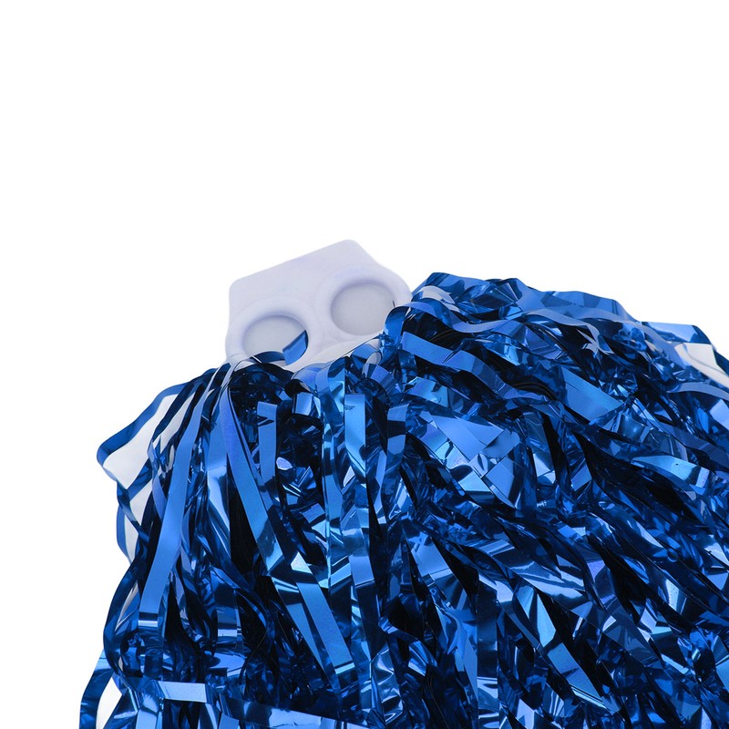 2PCS Cheerleading Pom Poms with Hard Handle Handheld Party Shakers