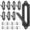 Qonutoci European Mount Skull Hanger - 8 Pack 4.1"x1.4" Deer