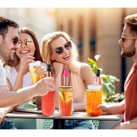 1pcs Shot Straw, suitable for beverage and beverage bottle wine glass holder, shot dispenser, suitable for all glass wine glasses, wine bottles 1oz