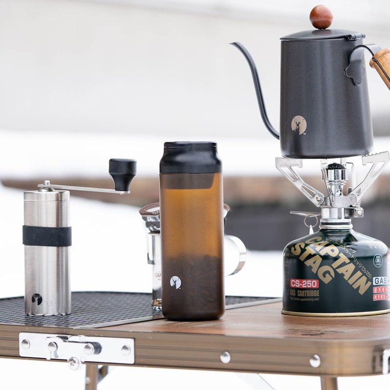 Captain Stag UW-3572 Coffee Beans Measuring Canister, No Measuring Spoon,