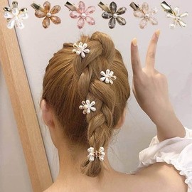Pearl Petit Claw Clip Balletcore Look Hair Clip Mini Mini (WFLPTWX) / 진주 쁘띠 집게삔 발레코어룩 헤어삔 미니 미니 (WFLPTWX)