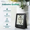 MAVORI® Digital Thermometer Hygrometer – Interior Temperature Meter and Humidity