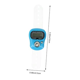 Abaodam 5 Tally Counter Pack of 10 Mechanical Counting Recorders Compact Hand Held Number Counter Suitable for Home School Office Sports Random Color