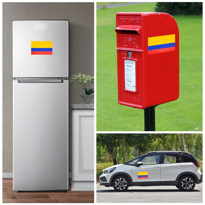 JBCD Colombia Colombian Flag Magnet Decal - for Car SUV