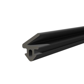DQ-PP Rubber Window Seal, Black, for PVC Windows, Plastic Window Seals, Aluminium Profile Seal and Door Seal