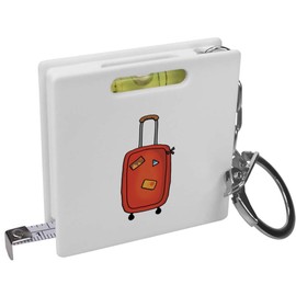Azeeda 'Travel Bag' Keyring Tape Measure/Spirit Level Tool (KM00043210)