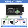 ATROODAC Industrial 12 Port Gigabit PoE Switch, DC 12-48V to