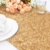 Time to Sparkle 12x108inch Glitter Sequin Table Runner Chair Sashes