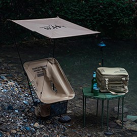 Folding Beach Chairs with Sunshade- 3.3LBS Portable Camping Backpack Chair- Beach Chair with Umbrella- Beach Chair with Canopy Shade& Anti-Sinking Feet, UPF 50+ Sun Protection, Supports 330LBS(Khaki)