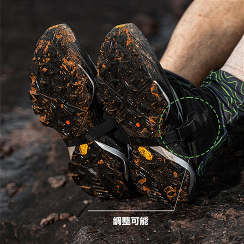 Uniqox Gaiter for Climbing, Waterproof, Breathable, Adjustable, Lightweight, Short Gaiter,