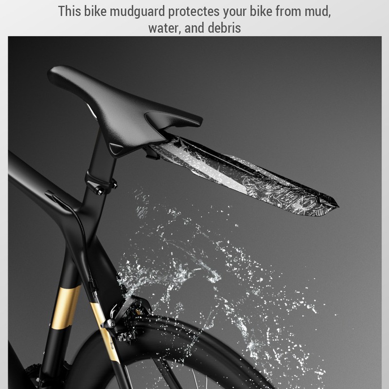 High Strength Bicycle Mudguard Bike Quick-Release Rear Fenders for Mountain