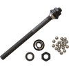 Shimano Unisex-Adult Eje Buje Trasero Completo Fahrradbuchsen, Mehrfarbig, One Size