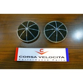 Corsa Velocita WEBER Velocity Stack Replacement Air Filters for Side Draft Carburetors RED