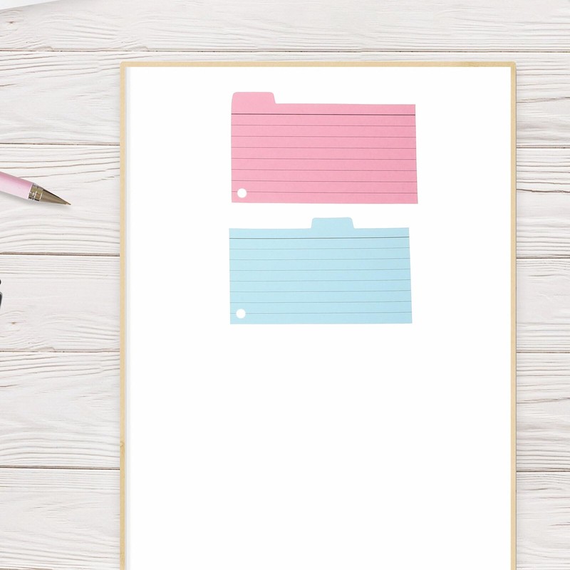 Operitacx 6Pcs Sticky Index Tab Notepad Sticky Notes Note pad