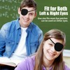 2 Pcs Single Eye Patch, Adjustable Eye Patch for Amblyopia,