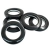 BokWin 8 Pack 1-9/16" (40mm) Inner Diameter Curtain Grommet, Black